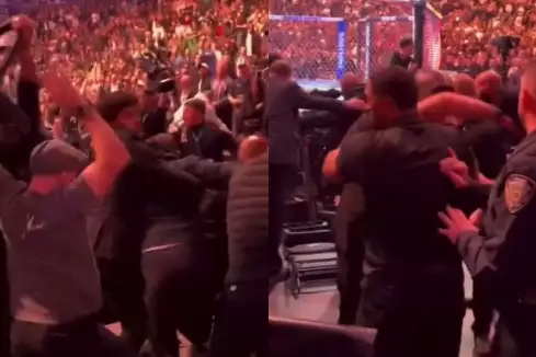 VIDEO: Divoké scény na turnaji UFC! Mezi fanoušky vypukla hromadná bitka