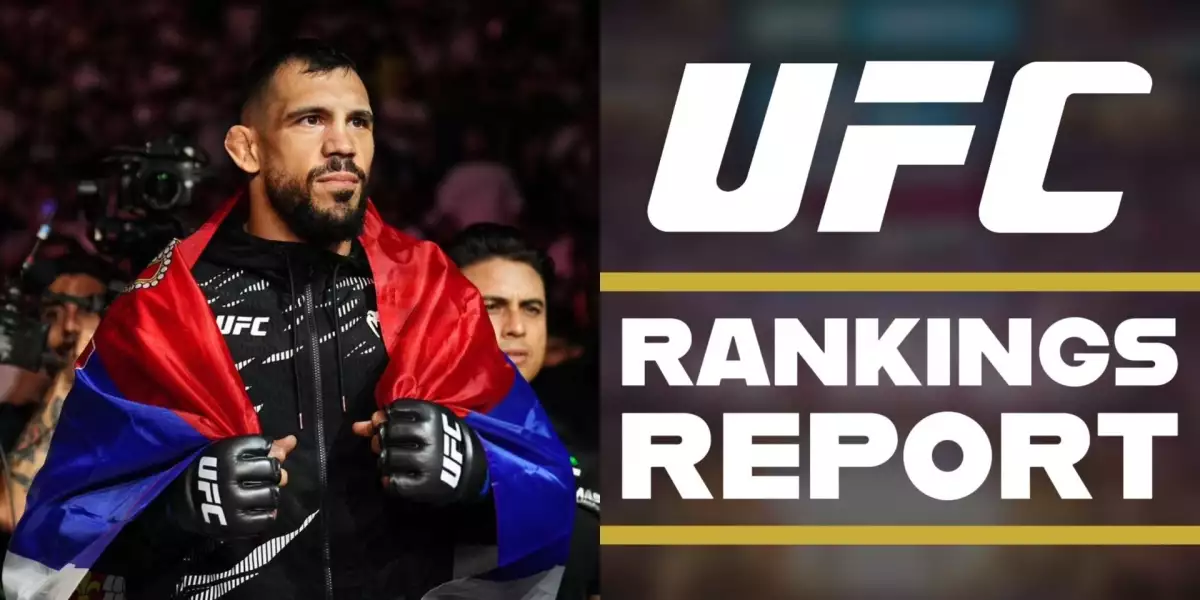 Rakic se po čtvrté prohře v řadě konečně propadl UFC žebříčkem