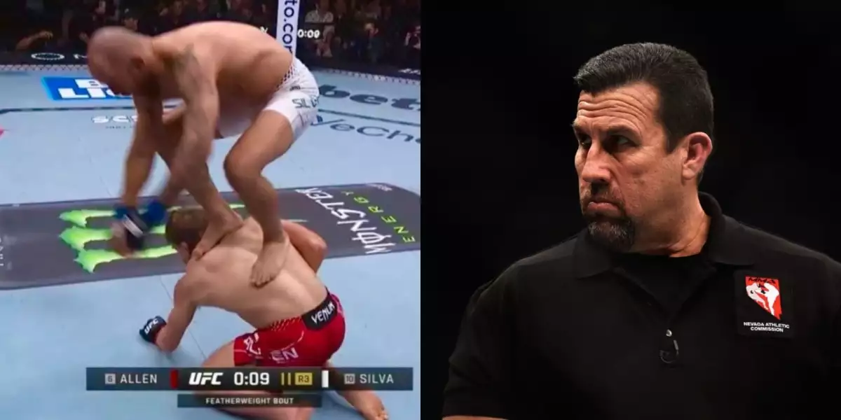 Faul, nebo jen bizár? Elitní rozhodčí vysvětlil zvláštní moment UFC 324