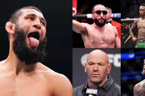 Belalovi dal tolik? Vlk Khamzat Chimaev hodnotí své elitní UFC kolegy