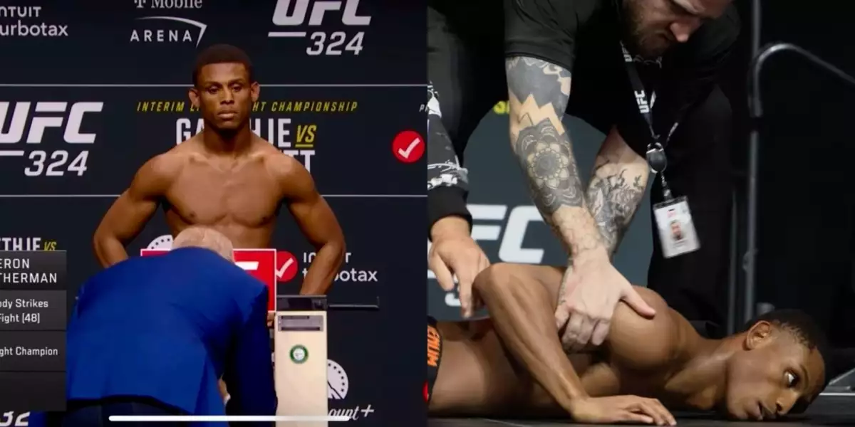 Zápasník UFC Smotherman vydal po děsivém kolapsu prohlášení