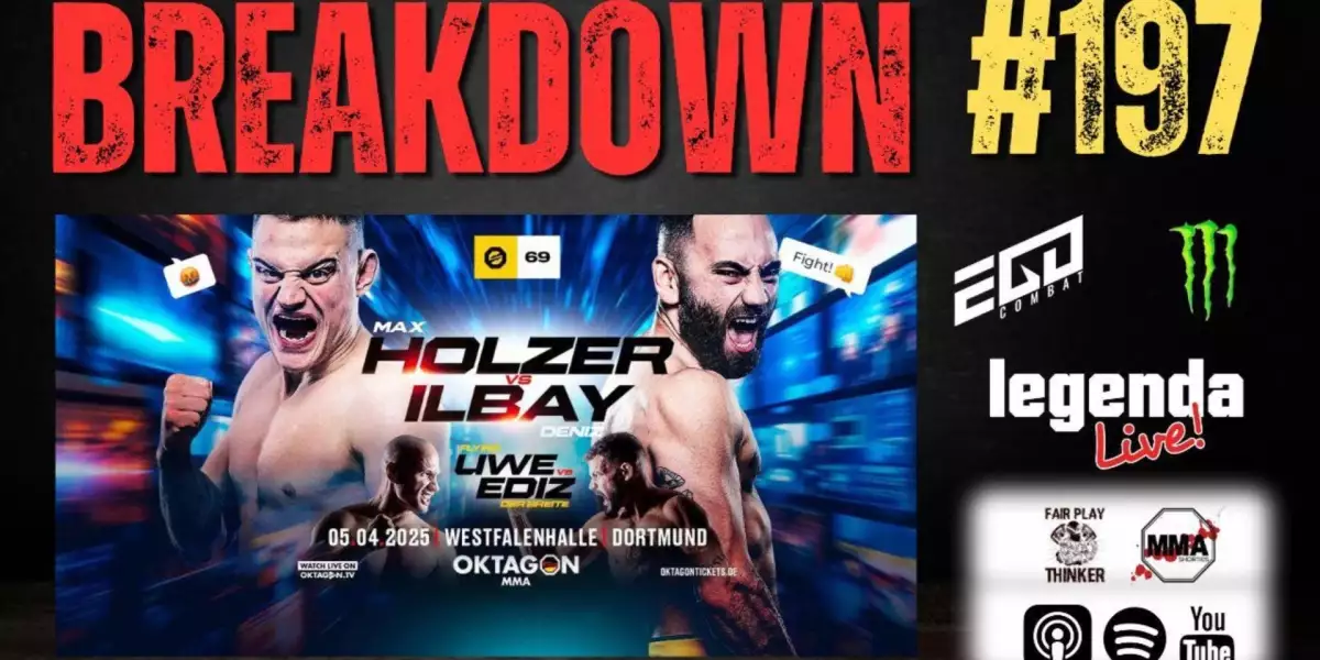BREAKDOWN - OKTAGON 69, UFC Buday, KO-W, GLORY, Novinky