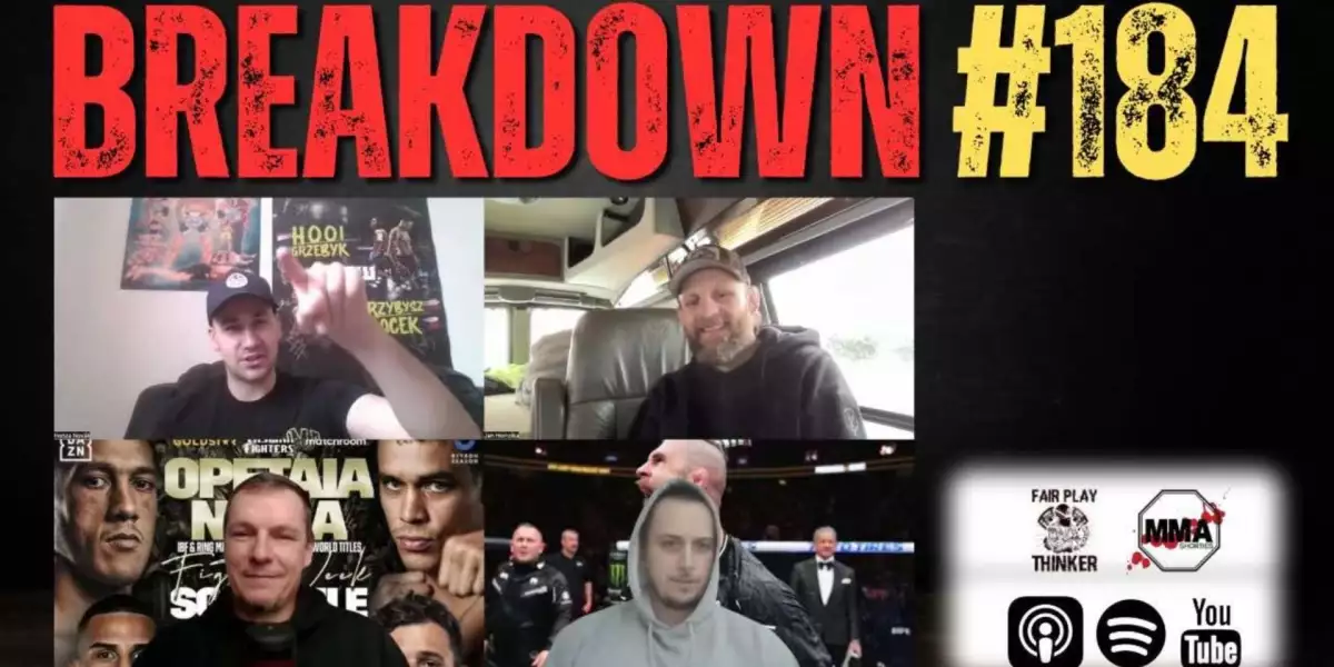 BREAKDOWN - UFC, FN Challenge, Lucerna, Novinky, Giveaway