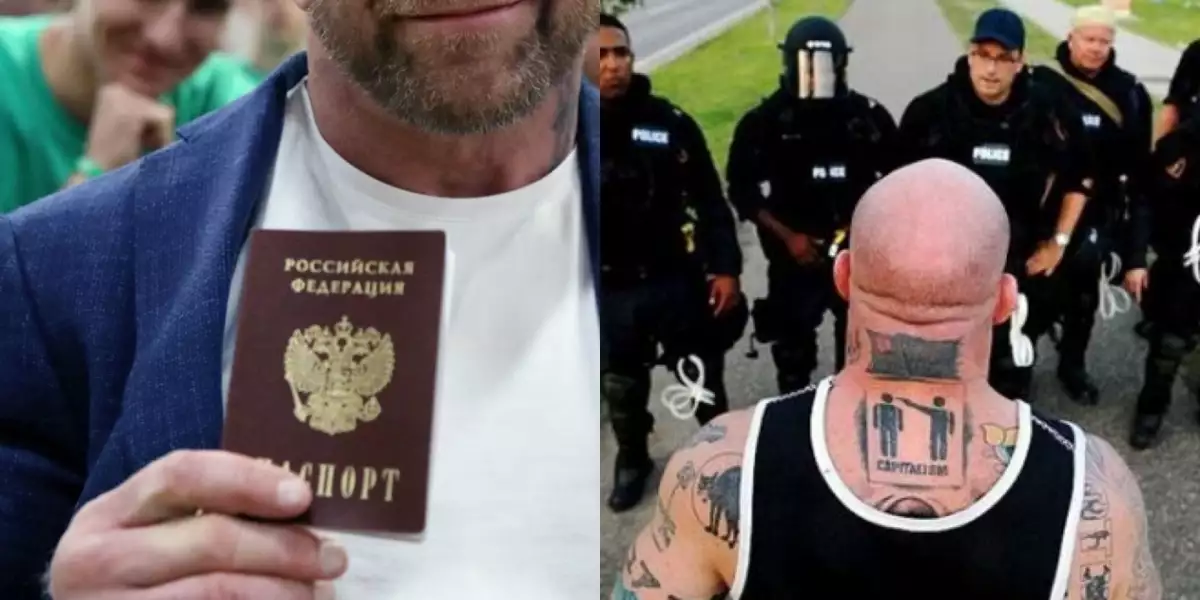 Veterán UFC zadržen! Tetování válečného symbolu Z mu zablokovalo cestu do Evropy!