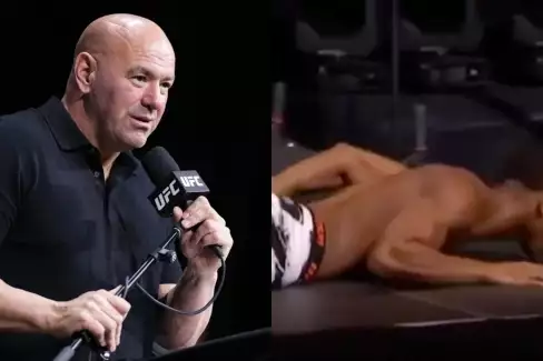 Dana White reaguje na děsivý kolaps na oficiálním vážení před UFC 324