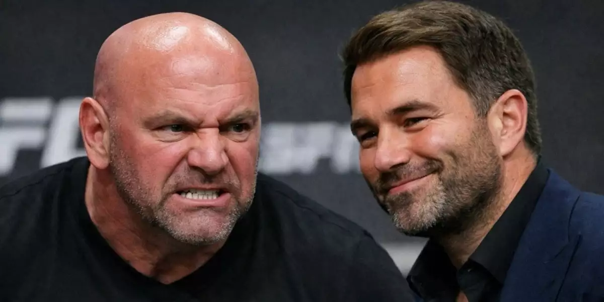 Kdo je tady zbabělec? Napětí mezi promotéry Whitem a Hearnem stoupá!