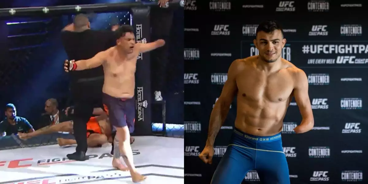 VIDEO: Jako Nick Newell? Jednoruký zápasník se blýsknul tvrdým KO!