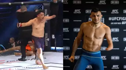 VIDEO: Jako Nick Newell? Jednoruký zápasník se blýsknul tvrdým KO!