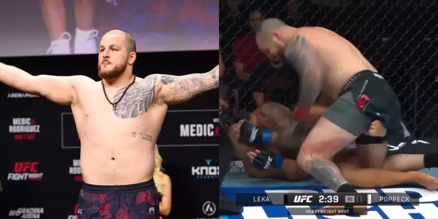 VIDEO: Pekelný kop na tělo a konec! Alexander Poppeck v UFC narazil