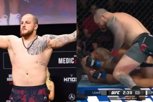 VIDEO: Pekelný kop na tělo a konec! Alexander Poppeck v UFC narazil