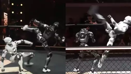 VIDEO: V Číně uspořádali první MMA turnaj humanoidních robotů!