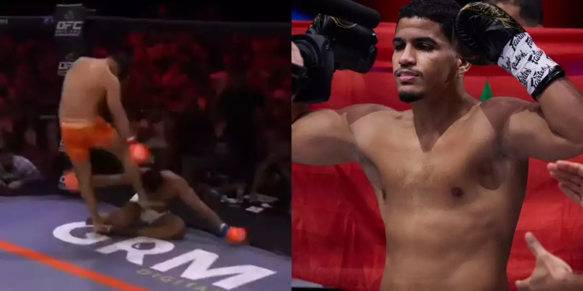 VIDEO: MMA debut skončil po brutálním kopu na hlavu diskvalifikací