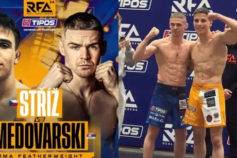 Velká bitva mladých talentů na RFA 34! Rozhodlo rychlé škrcení