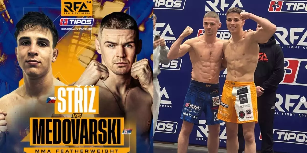 Velká bitva mladých talentů na RFA 34! Rozhodlo rychlé škrcení