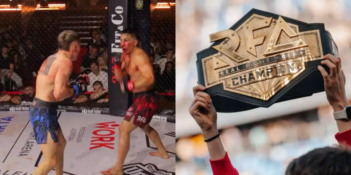 Šajben s Lopezem v titulovém RFA zápase doručili krvavou štípanou!