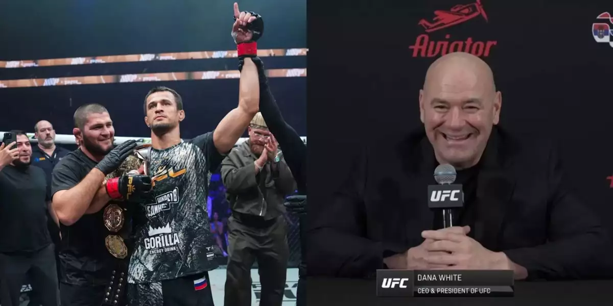 Přestup roku? Dana White poprvé reagoval na příchod Nurmagomedova