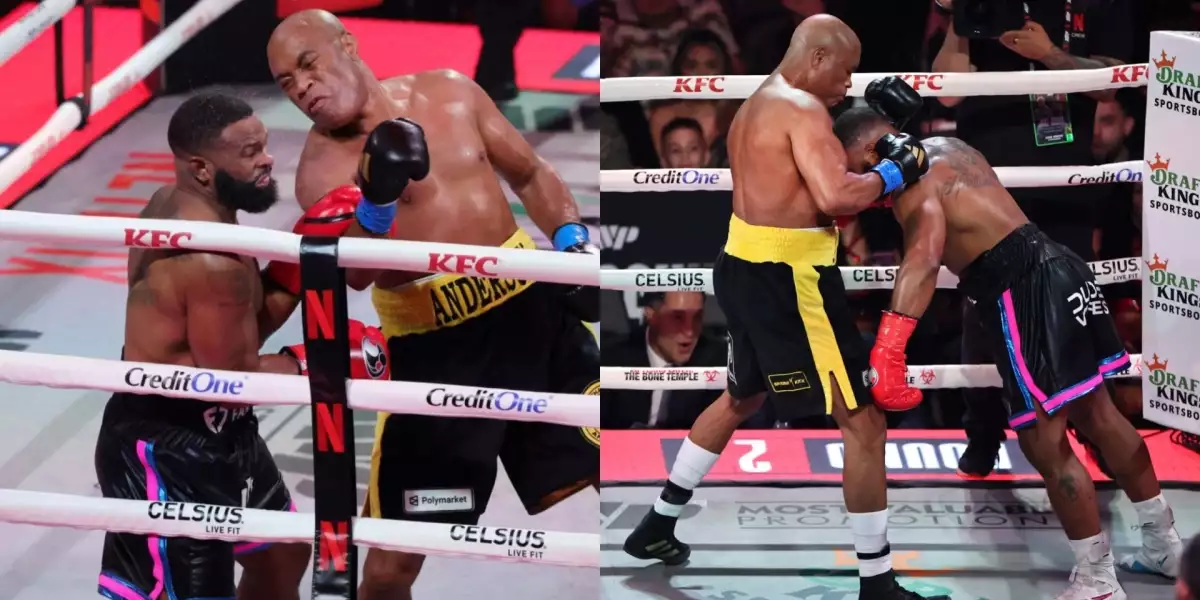VIDEO: 50letý Anderson Silva neměl s Tyronem Woodleym slitování!
