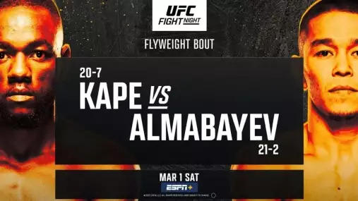 UFC Fight Night: Kape vs Almabayev – Analýza, Tipy a Sázky