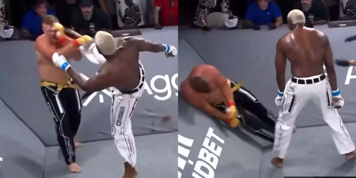Ty blázne! Obr Despaigne hned několikrát pohřbil dalšího veterána UFC 
