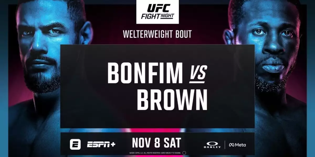 UFC Fight Night: Bonfim vs Brown – Analýza, Tipy a Sázky