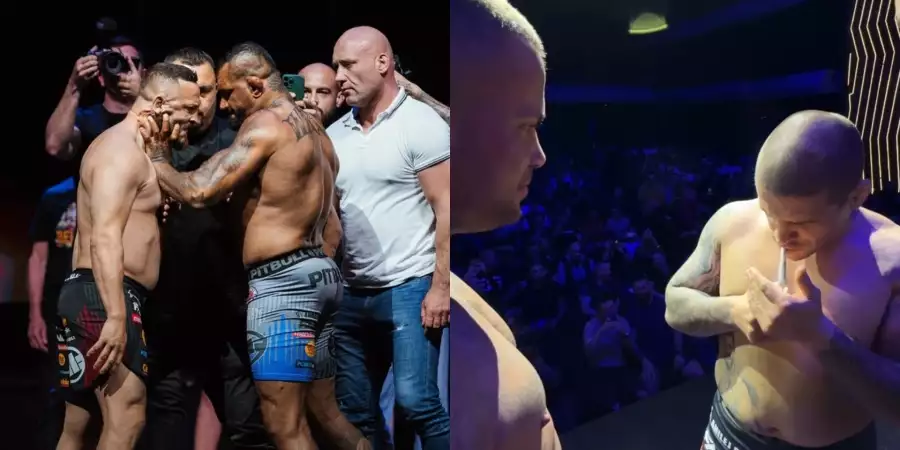VIDEO: Problémový Moeil se na vážení opět utrhl ze řetězu! Došlo i na marihuanu