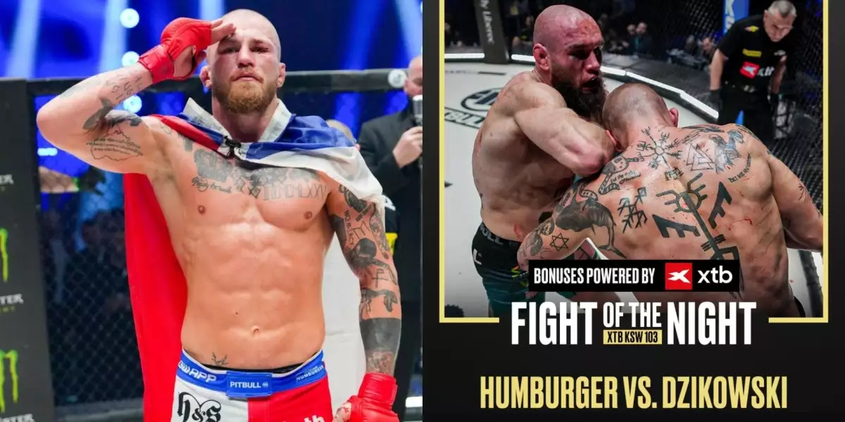 Humburger získal KSW ocenění Zápas večera! Bonus však nedostane?