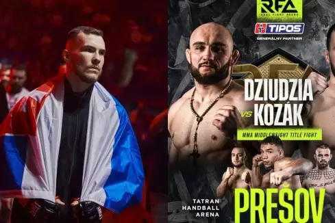 Kozákův titulový zápas a Fapšův návrat do MMA: Kde a jak sledovat RFA 30?