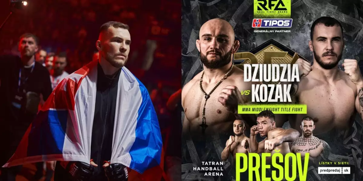 Kozákův titulový zápas a Fapšův návrat do MMA: Kde a jak sledovat RFA 30?