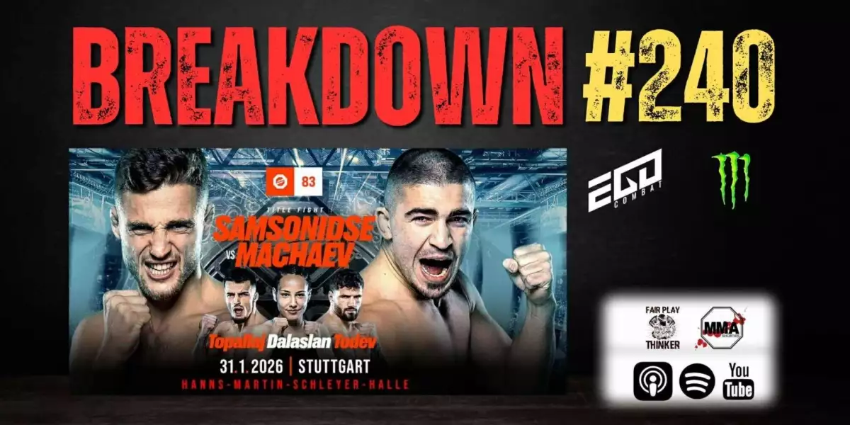 BREAKDOWN - OKTAGON 83, Volkanovski obhájil titul UFC, Novinky