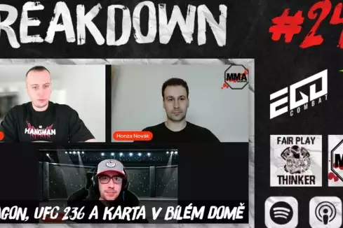 BREAKDOWN 245 - OKTAGON 85, UFC 236, Novinky