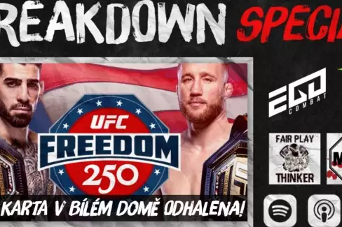 BREAKDOWN SPECIÁL - Zklamání? UFC karta v Bílém domě odhalena!