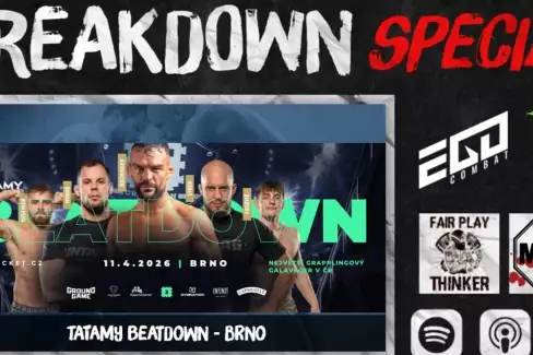 BREAKDOWN Grappling: TATAMY, nejšílenější zranění v grapplingu a Dohnal vs Klein