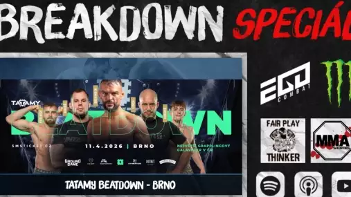 BREAKDOWN Grappling: TATAMY, nejšílenější zranění v grapplingu a Dohnal vs Klein