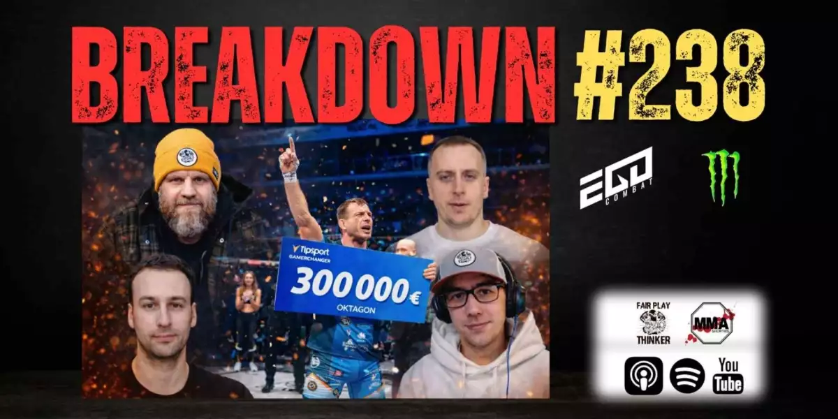 BREAKDOWN: OKTAGON 300 000 € pro Jotka / Pekelná ukončení na KSW