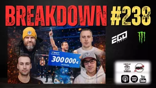 BREAKDOWN: OKTAGON 300 000 € pro Jotka / Pekelná ukončení na KSW