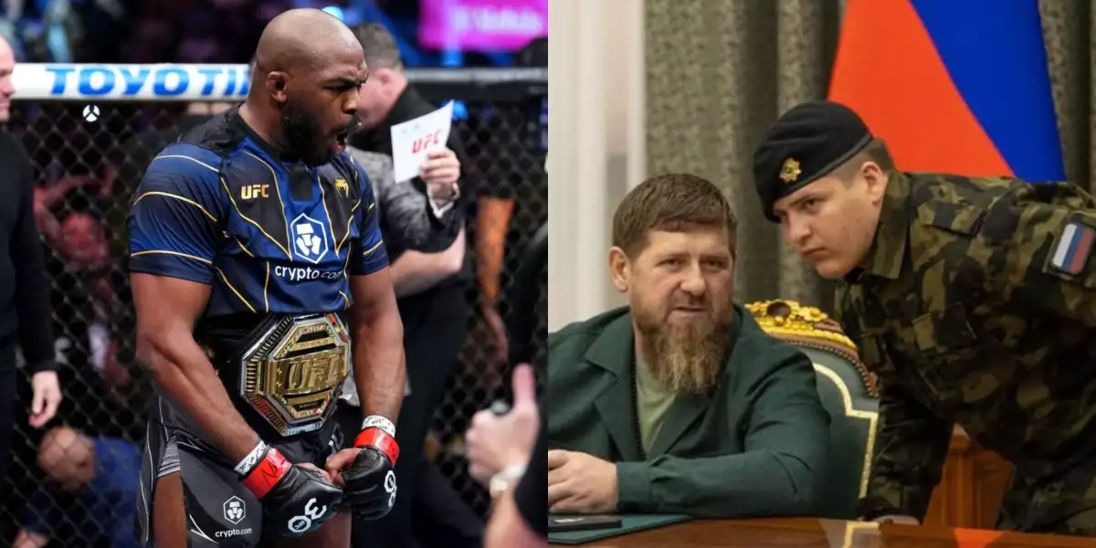 Hračka pro syna? Proč Jon Jones navštívil kontroverzního diktátora Kadyrova?