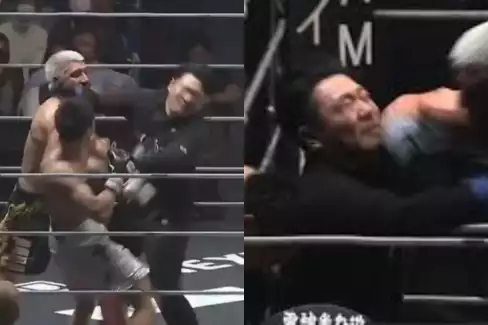 VIDEO: Chaos na turnaji RIZIN: Zápasníci několikrát zasáhli rozhodčího! 