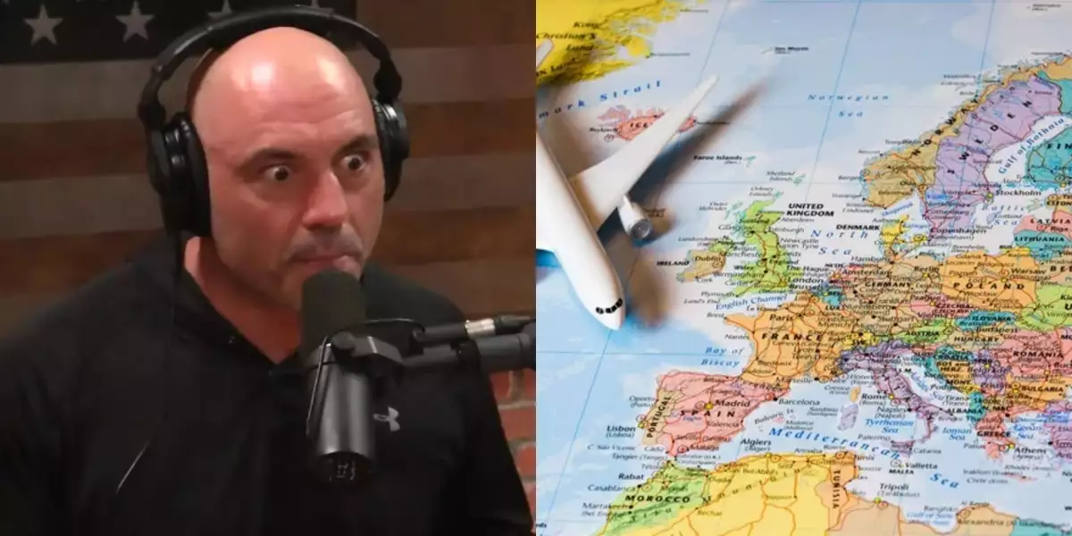Kvůli jakému zápasu by letěl populární komentátor Joe Rogan do Evropy?