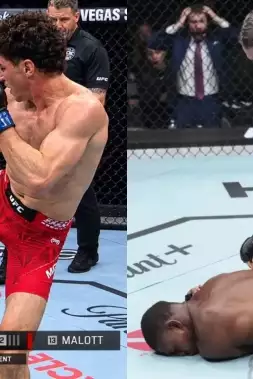 VIDEO: To musí být AI! Buckley nevěřícně reaguje na brutální KO