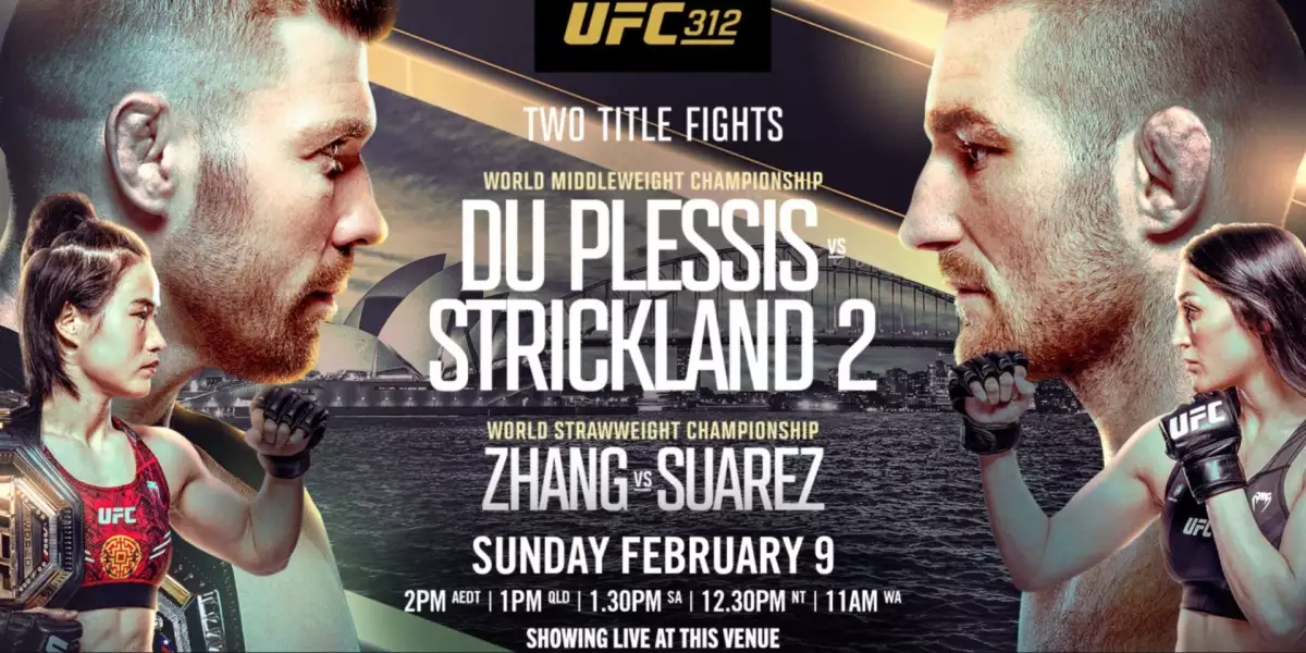 UFC 312: Du Plessis vs Strickland 2 – Analýza, Tipy a Sázky