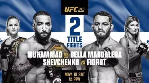 UFC 315: Muhammad vs Della Maddalena – Analýza, Tipy a Sázky