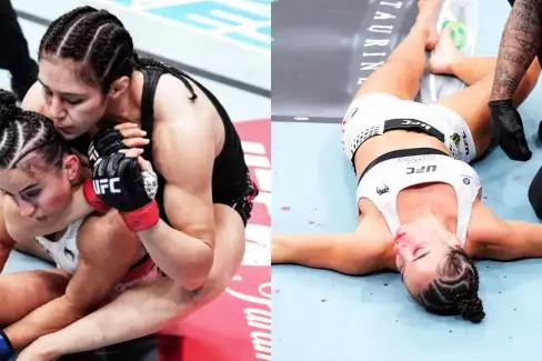 Je mrtvá?! Zápasníci reagují na šílené KO a submisi v jednom