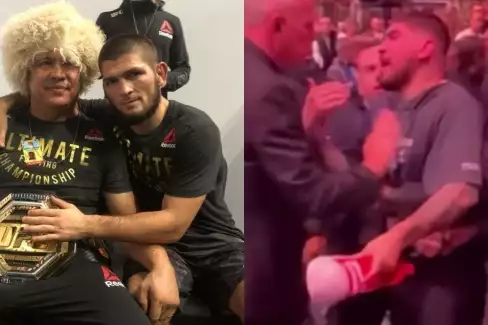 Proč byl provokatér Dillon Danis napaden Nurmagomedovým týmem?