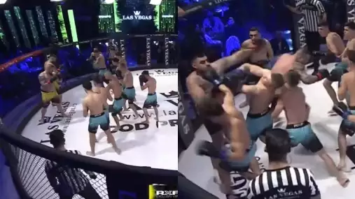 VIDEO: Dva těžkotonážníci vs deset amaterů! Jak dopadla bizarní podívaná?