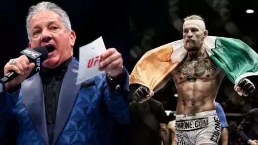 Bruce Buffer vysvětlil, proč je McGregor stále největší hvězdou UFC