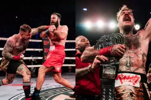 Josef Hála šokoval svět! První český šampion v Conorově organizaci BKFC