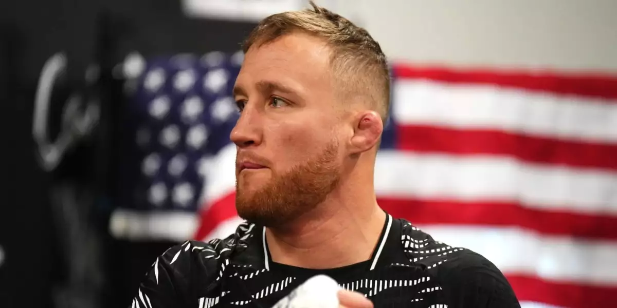Justin Gaethje po zisku titulu překvapil! Od UFC chce víc než jen peníze