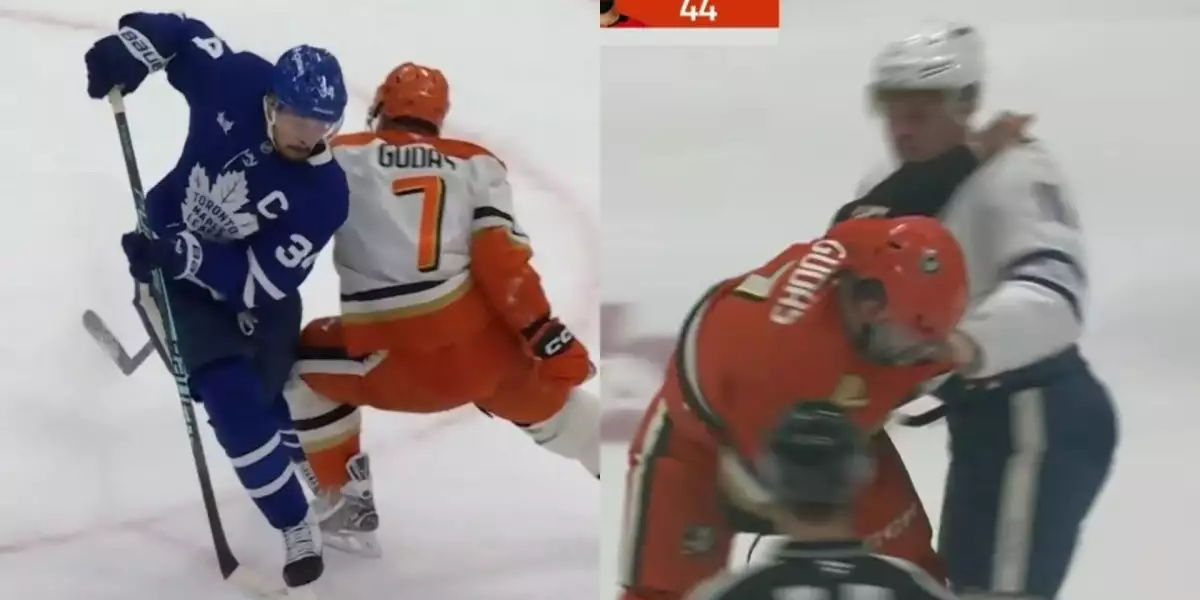 VIDEO: Gudas přijal trest! Po brutálním faulu si nechal v NHL nařezat