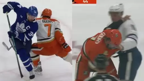 VIDEO: Gudas přijal trest! Po brutálním faulu si nechal v NHL nařezat