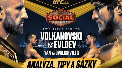 UFC 333: Volkanovski vs Evloev - Analýza, Tipy a Sázky